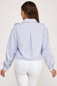 Milk & Honey - Migdalia Lace And Flower Detailed Blouse