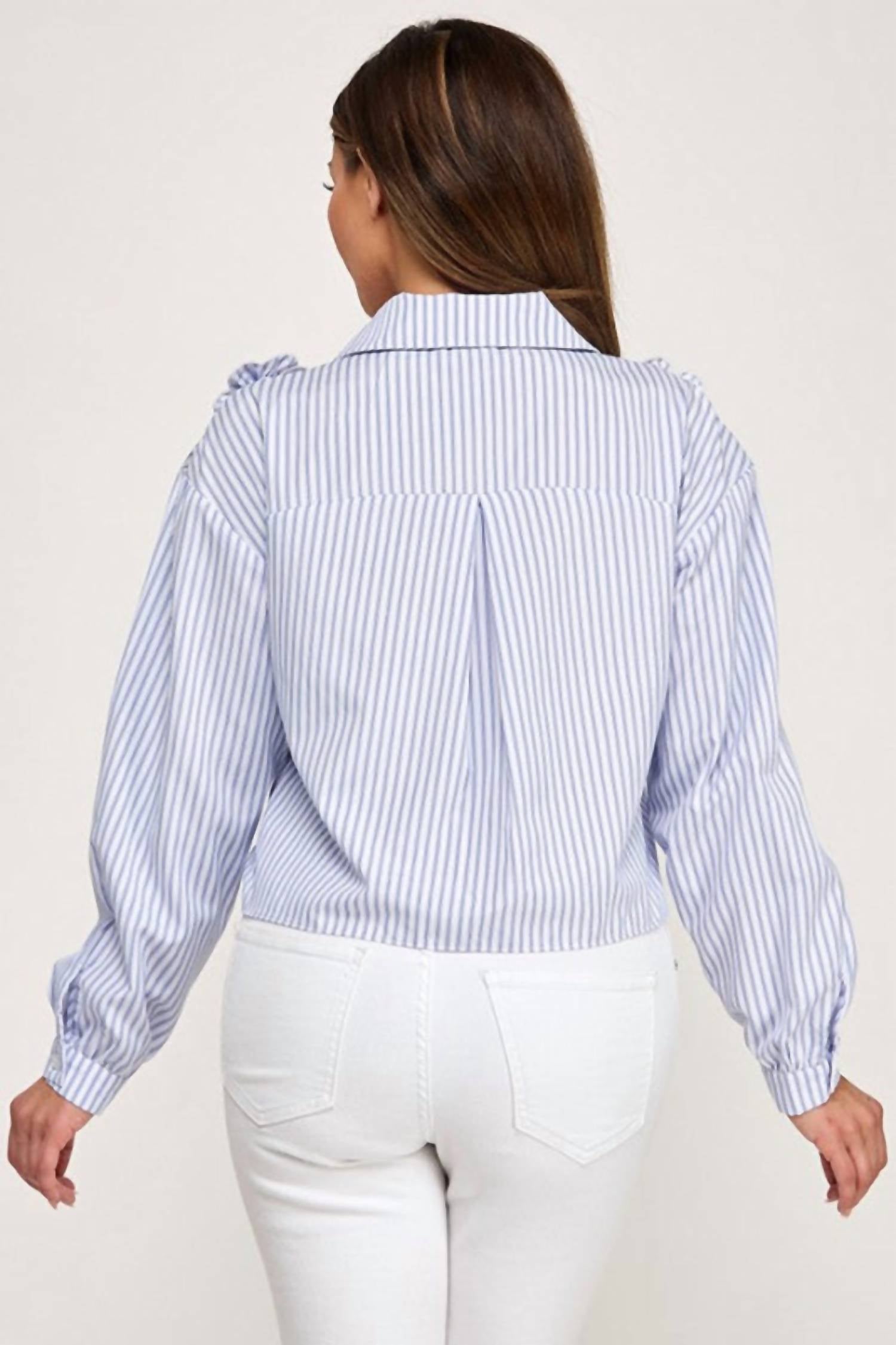 Milk & Honey - Migdalia Lace And Flower Detailed Blouse