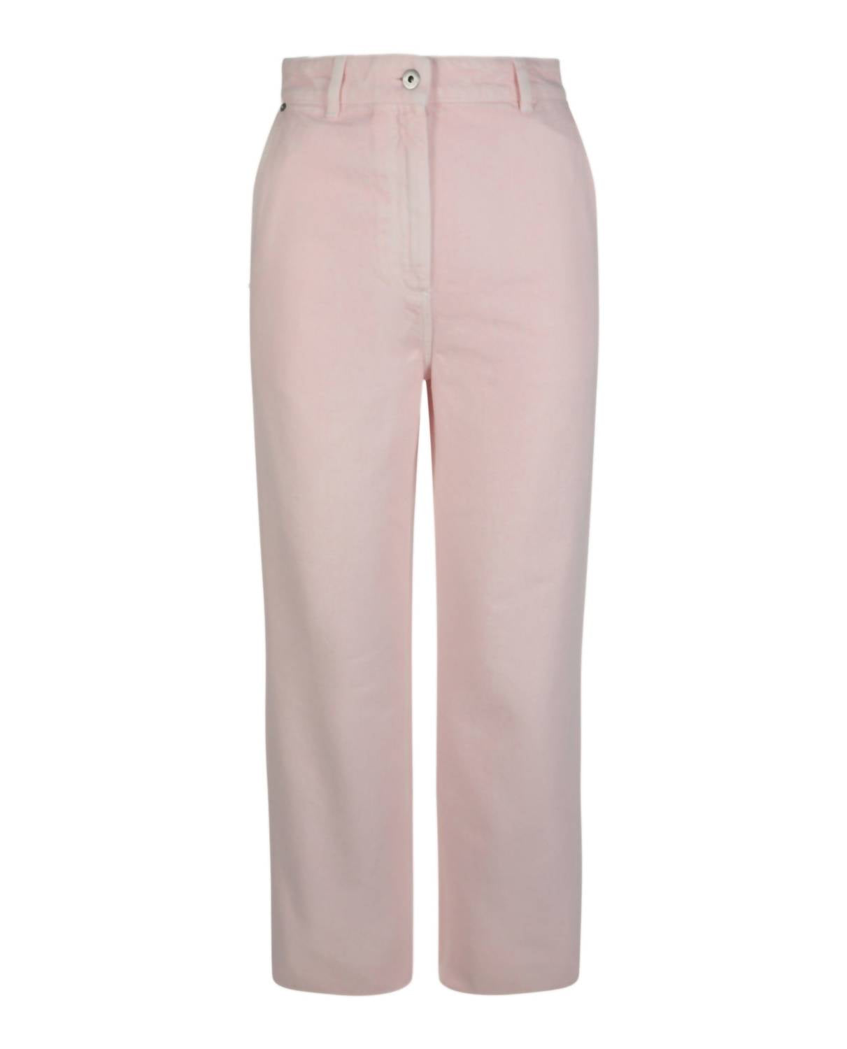 Burberry - Women's Logo-patch Straight-leg Jeans