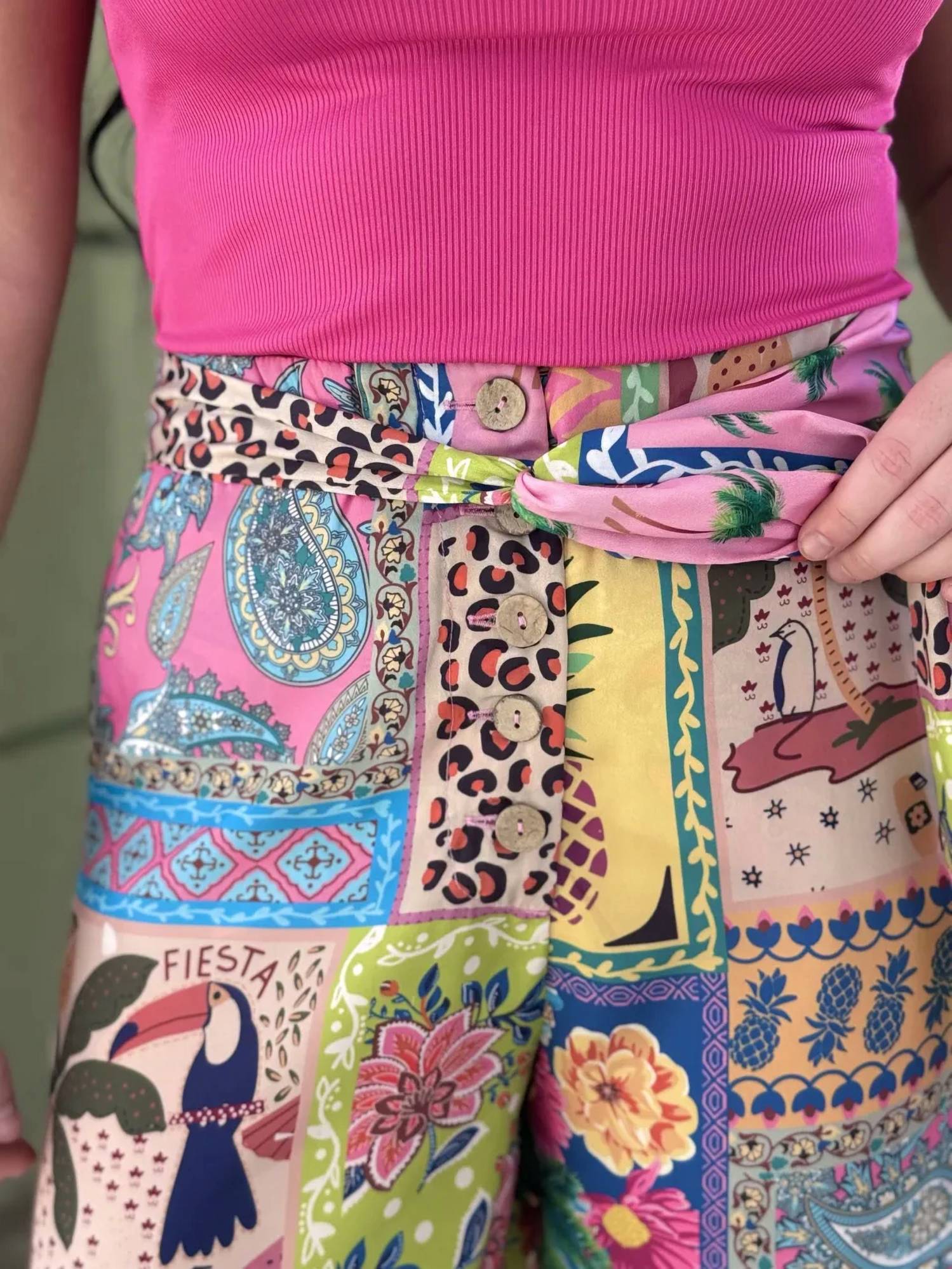 America & Beyond - Tropical Getaway Pant