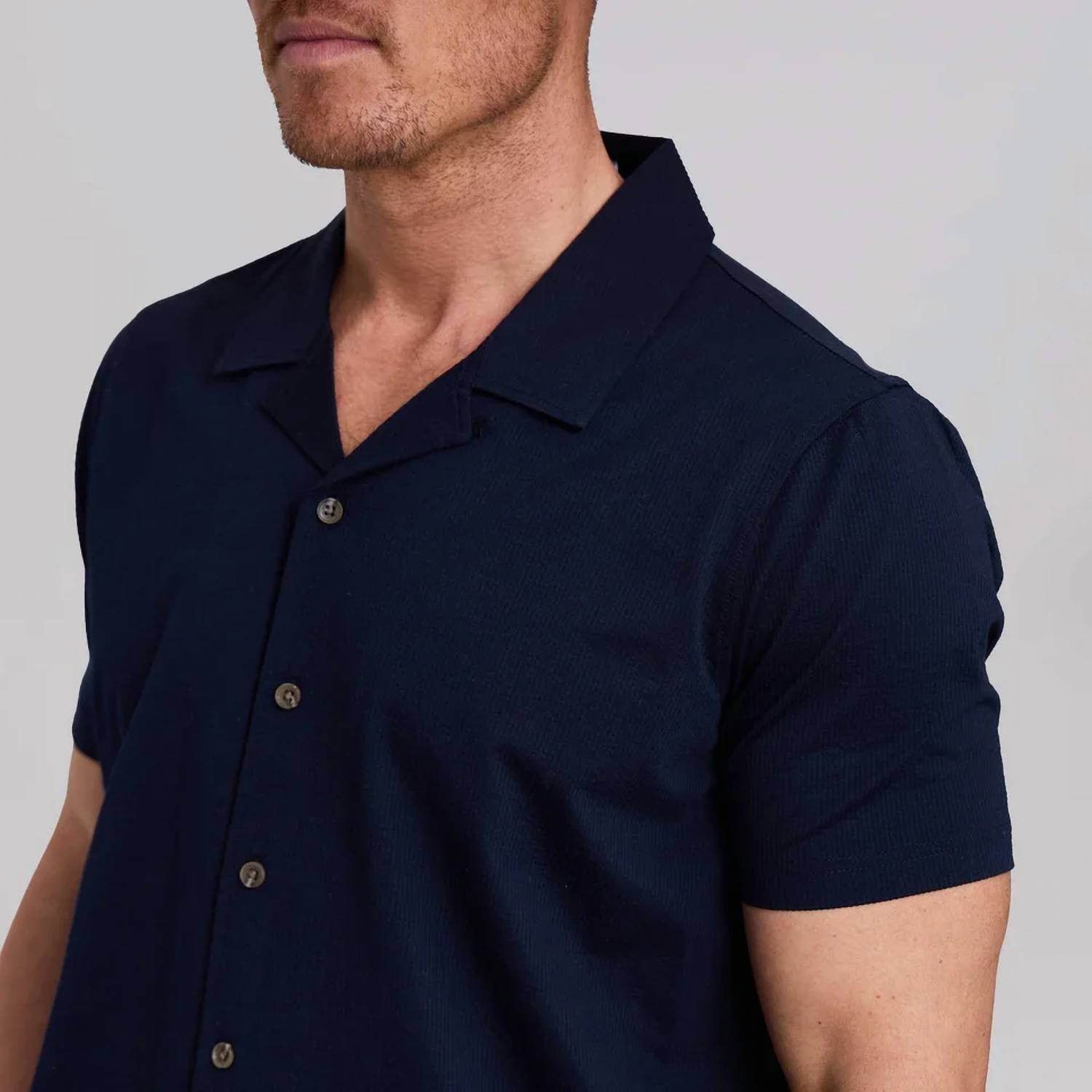 Rye51 - The Bodhi Stretch Seersucker Cabana Shirt