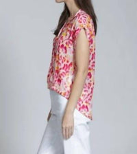 Apny - Women's Pullover Wrap Blouse