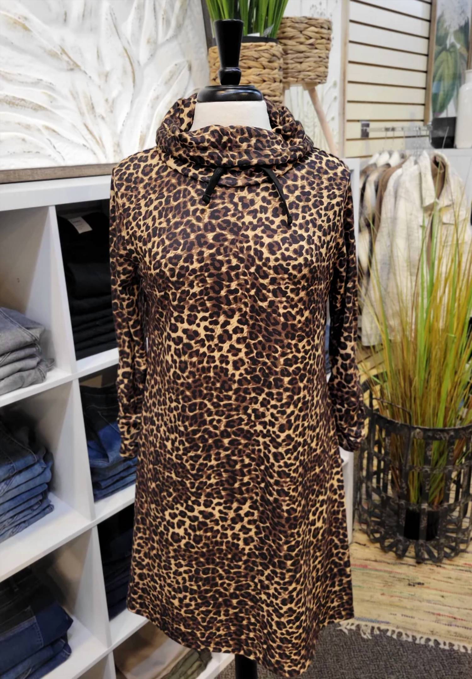 Keren Hart - Women's Cowl Neck Dress
