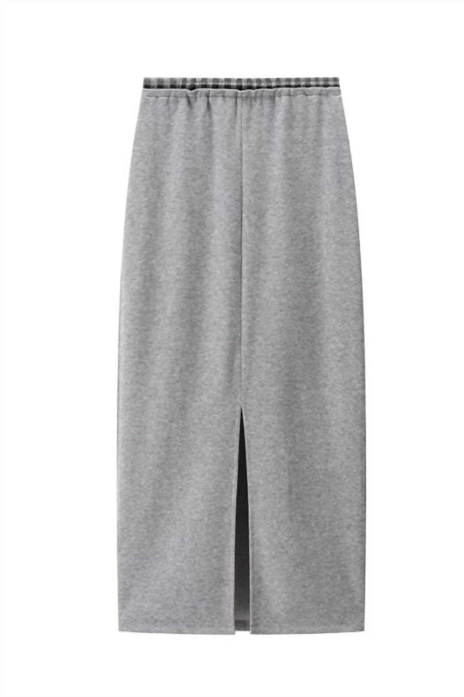 Sundayup - Anna Polo Shirt And Midi Skirt Set