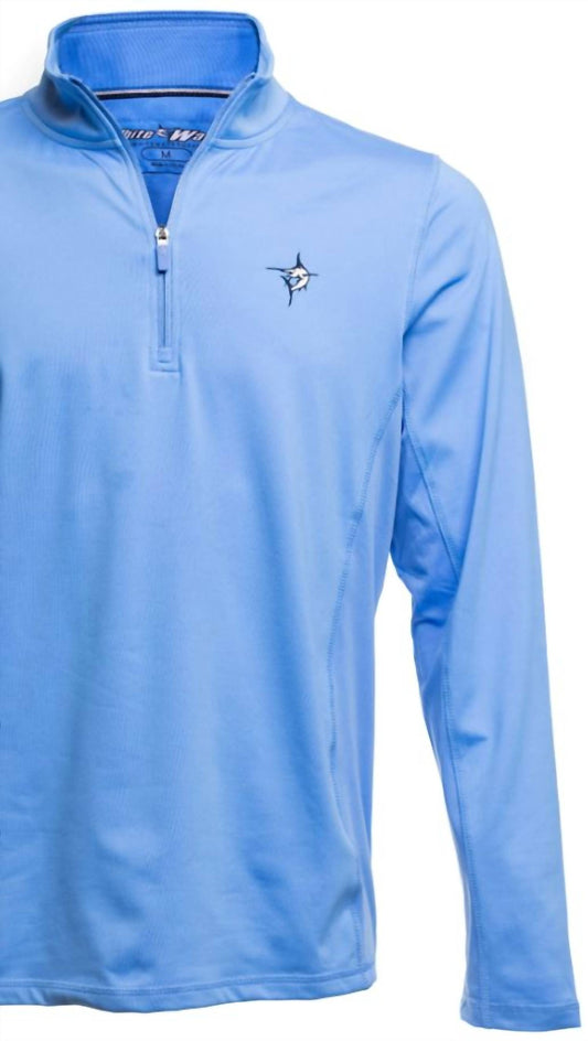 White Water Life - Men's Montauk Performance 1/4 Zip Pullover