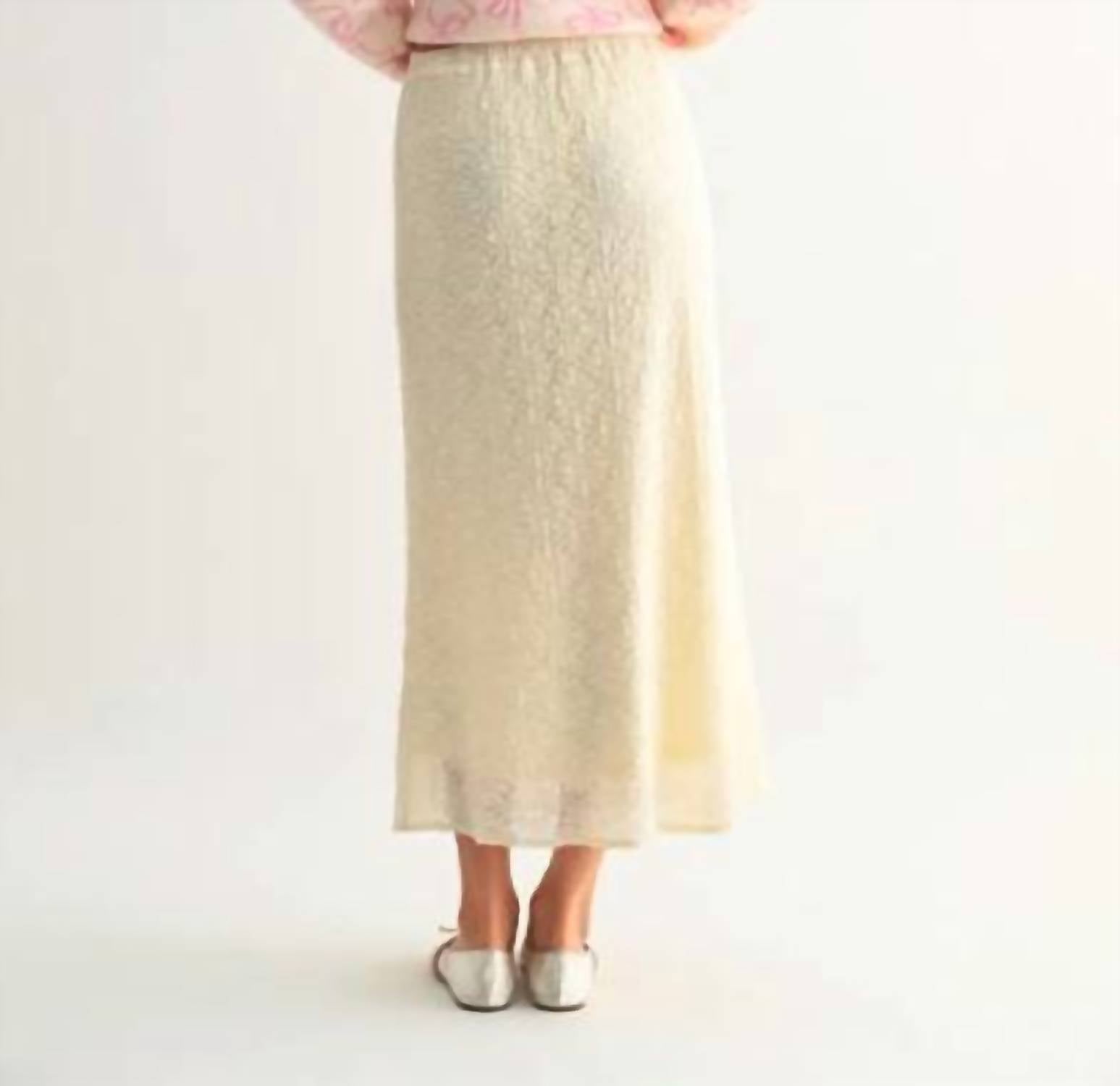 Wishlist - Lace Reverie Midi Skirt