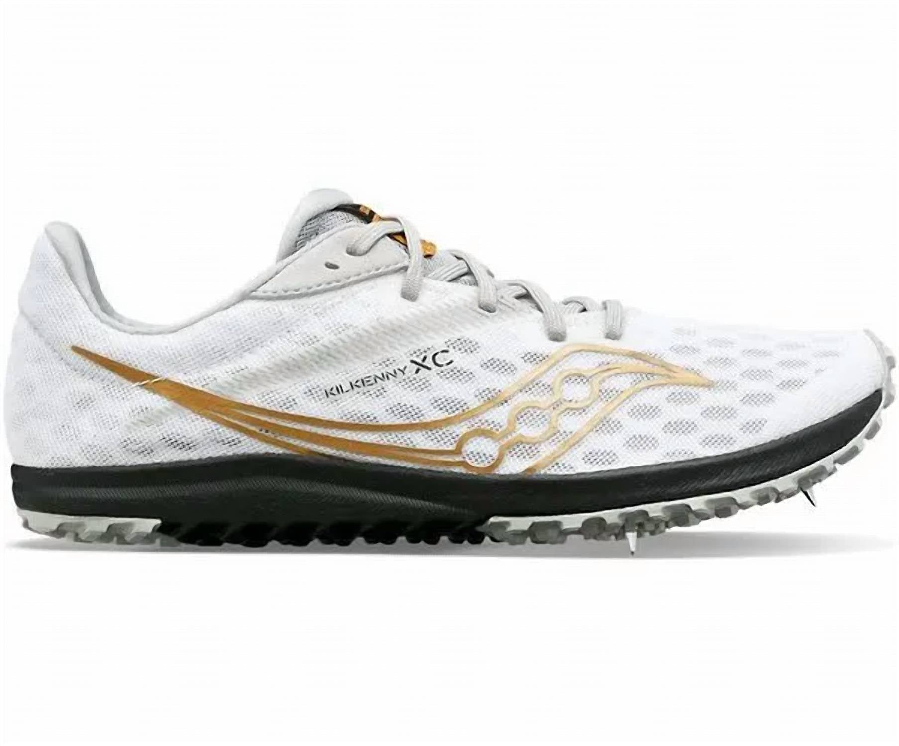 SAUCONY Women's Kilkenny 9 Spike Shoe in white - women's shoe