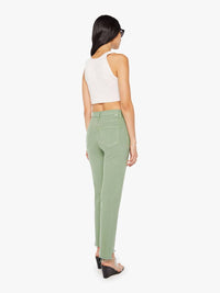 Mother - High Waisted Rider Ankle Fray Jeans