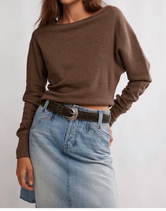 Free People - Jess One-shoulder Thermal Top