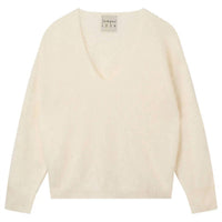 Jumper1234 - Brushed Boxy V Neck Tee