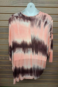 Crepas - Women's Tie Dye Oversized Shirt