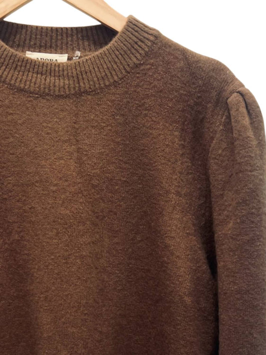 Adora - Women's Puff Shoulder Sweater