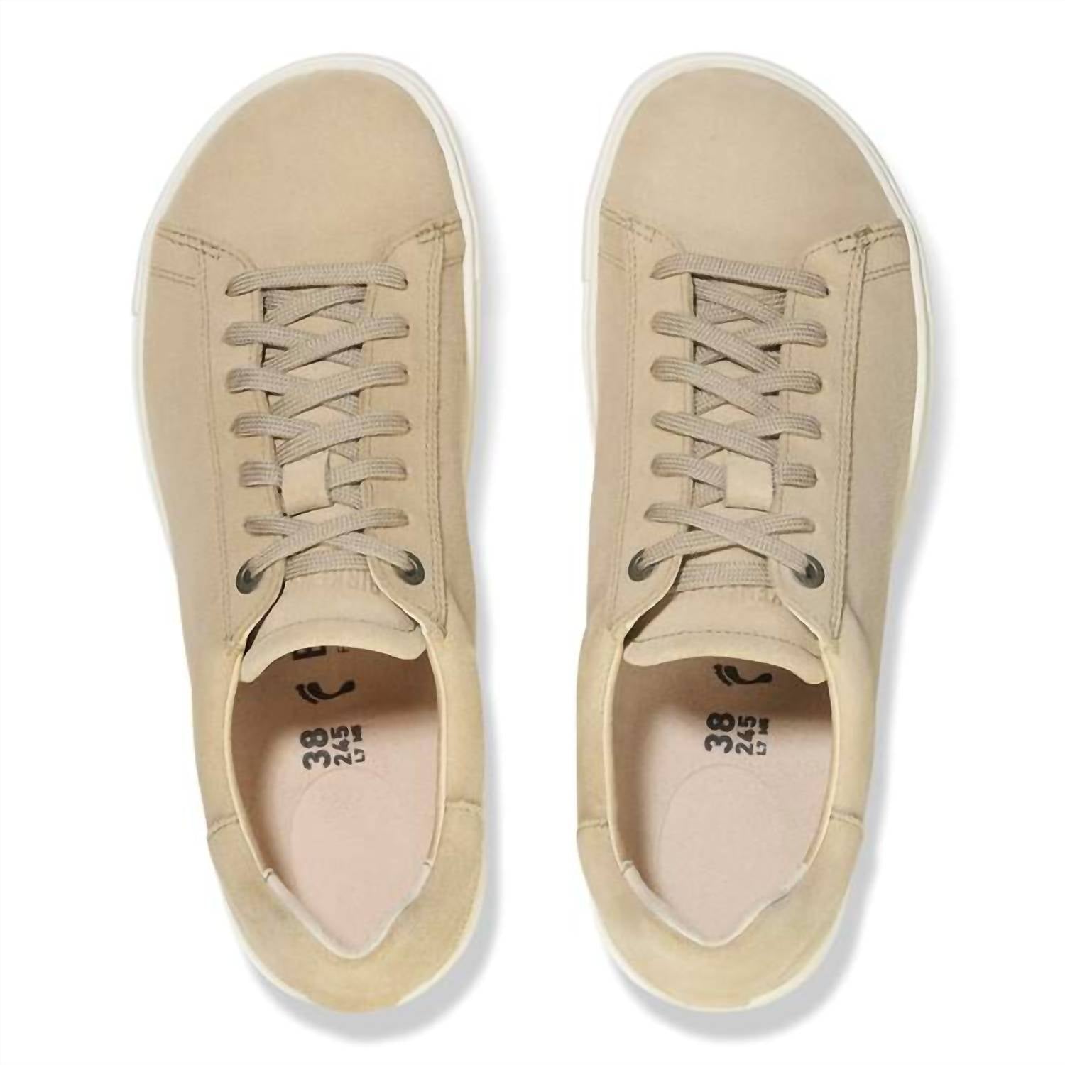 BIRKENSTOCK Women's Bend Low Sneaker in sandcastle - women's sneaker - alternate view