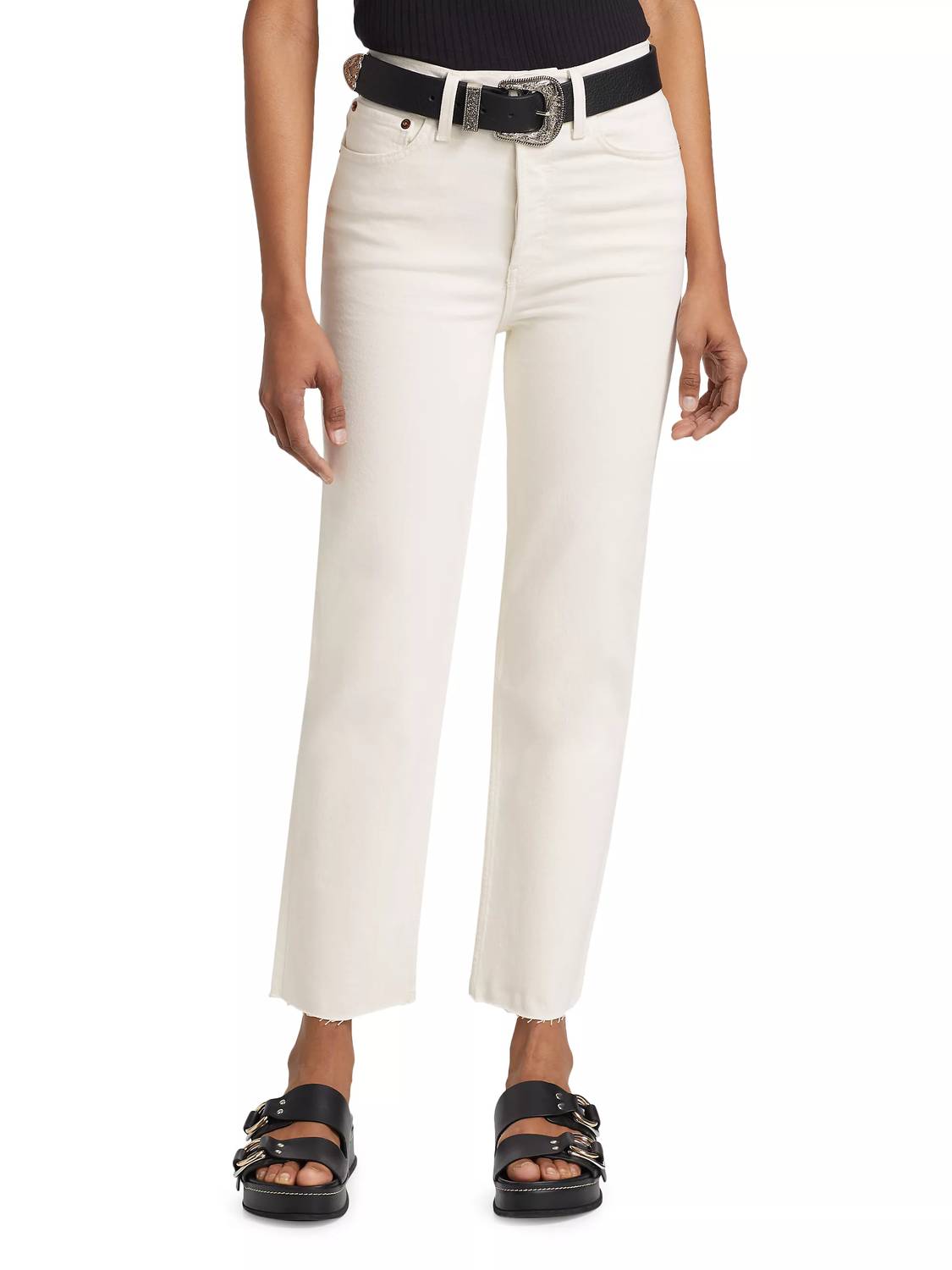 Re/Done - 70s Comfort Stretch High Rise Stovepipe Jeans