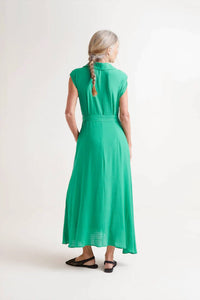 Compania Fantastica - Collared Woven Maxi Dress