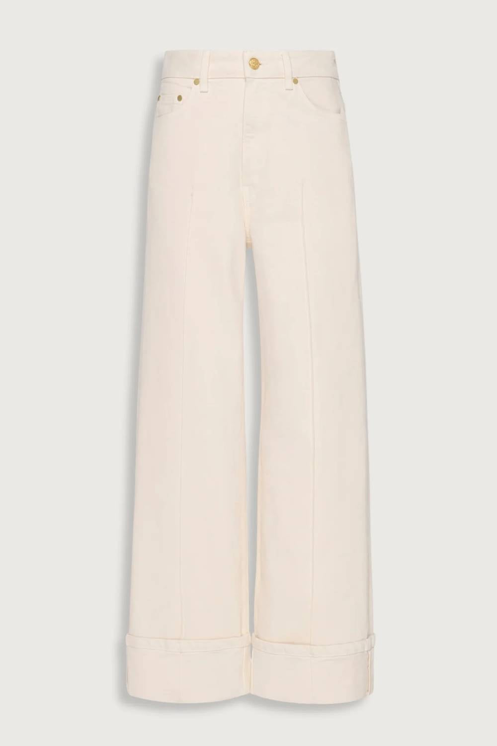 Ulla Johnson - Genevieve High Rise Wide Leg Jean