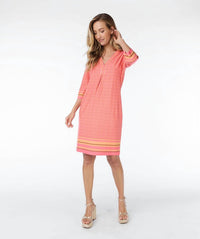 Esqualo - Cara Chain Print Dress