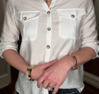 Yest - Yest Sanneke Front Button Blouse 3.6