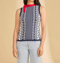 Fdj - Sleeveless Knit Top