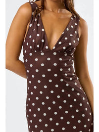 Blue Blush - Dots To The Maxi Dress