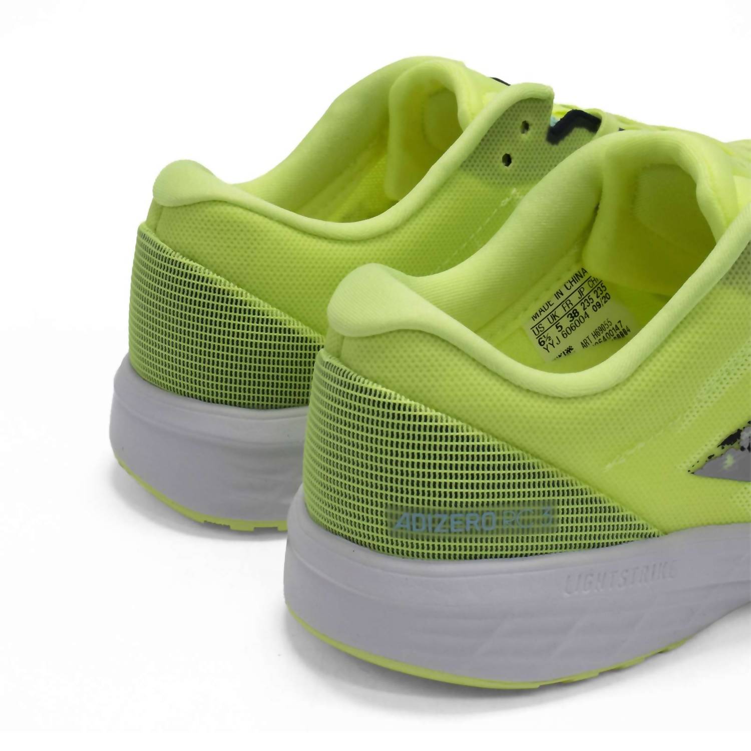 adidas Women's Adizero Rc 3 Running Shoes in lime green - women's shoe - view 6