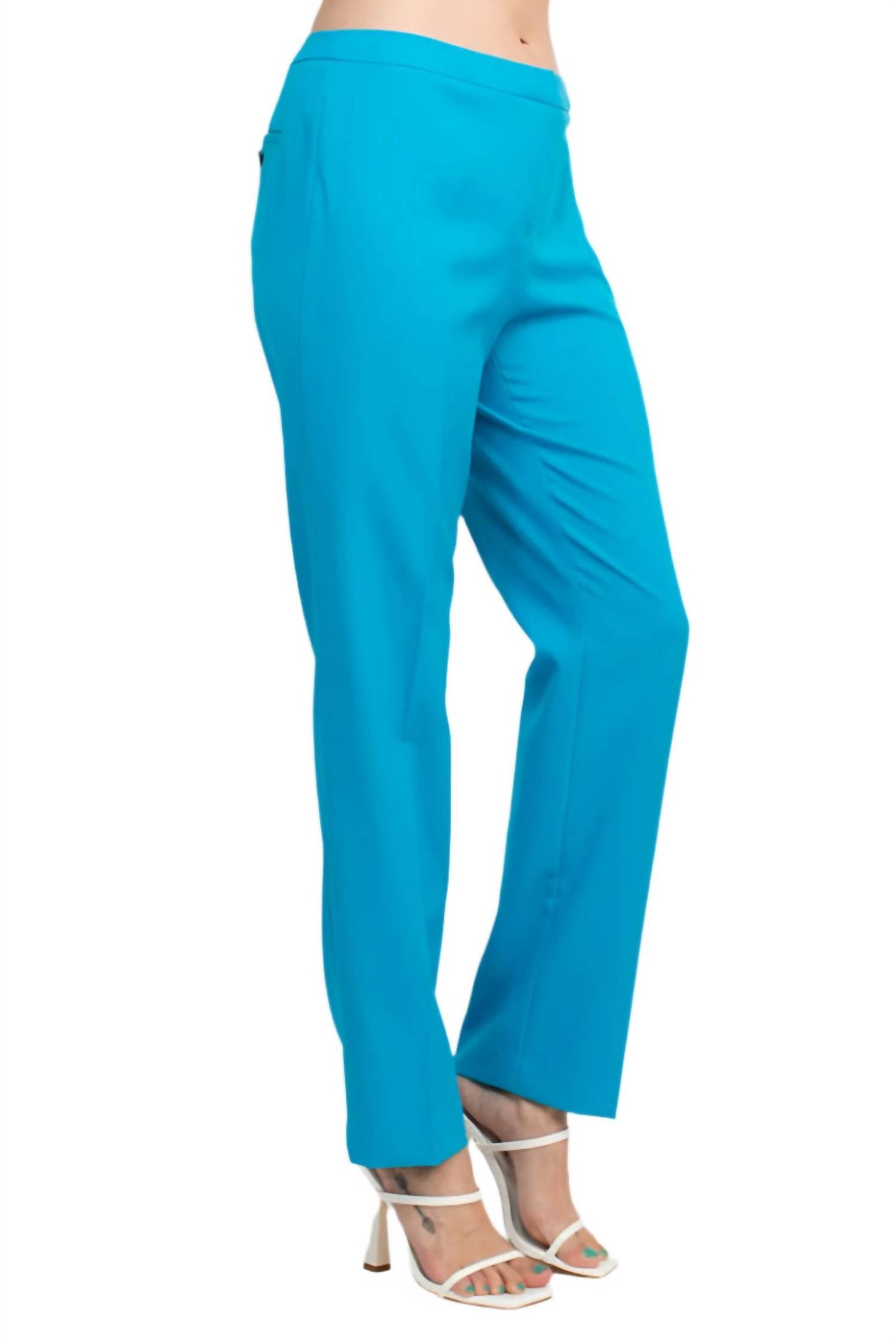 John Meyer Collection - Notched Collar Crepe Suit Set