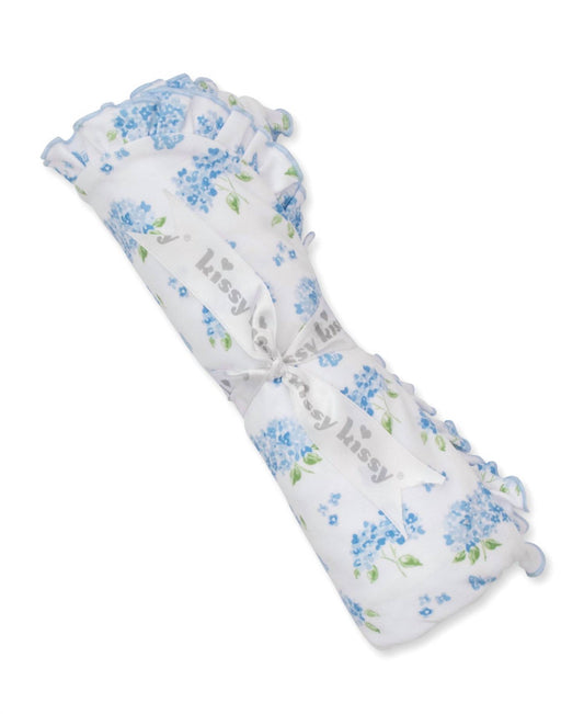 Kissy Kissy - Baby's Heavenly Hydrangeas Blanket