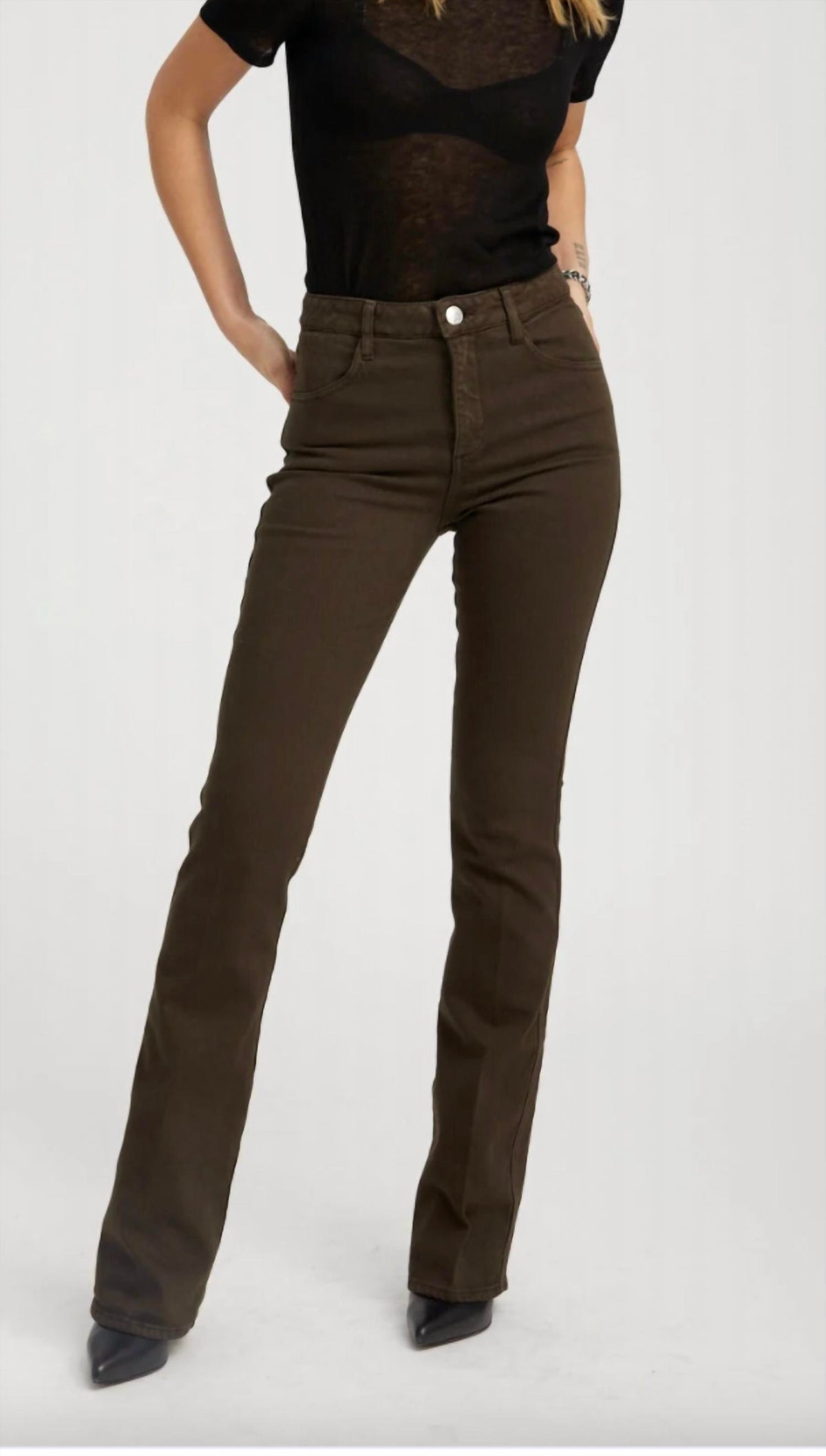 Sprwmn - Micro Flare Denim Jeans
