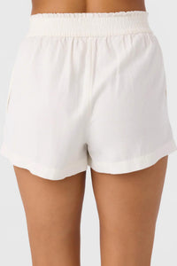 O'NEILL Sanders Beach Shorts in white - women's shorts - alternate view