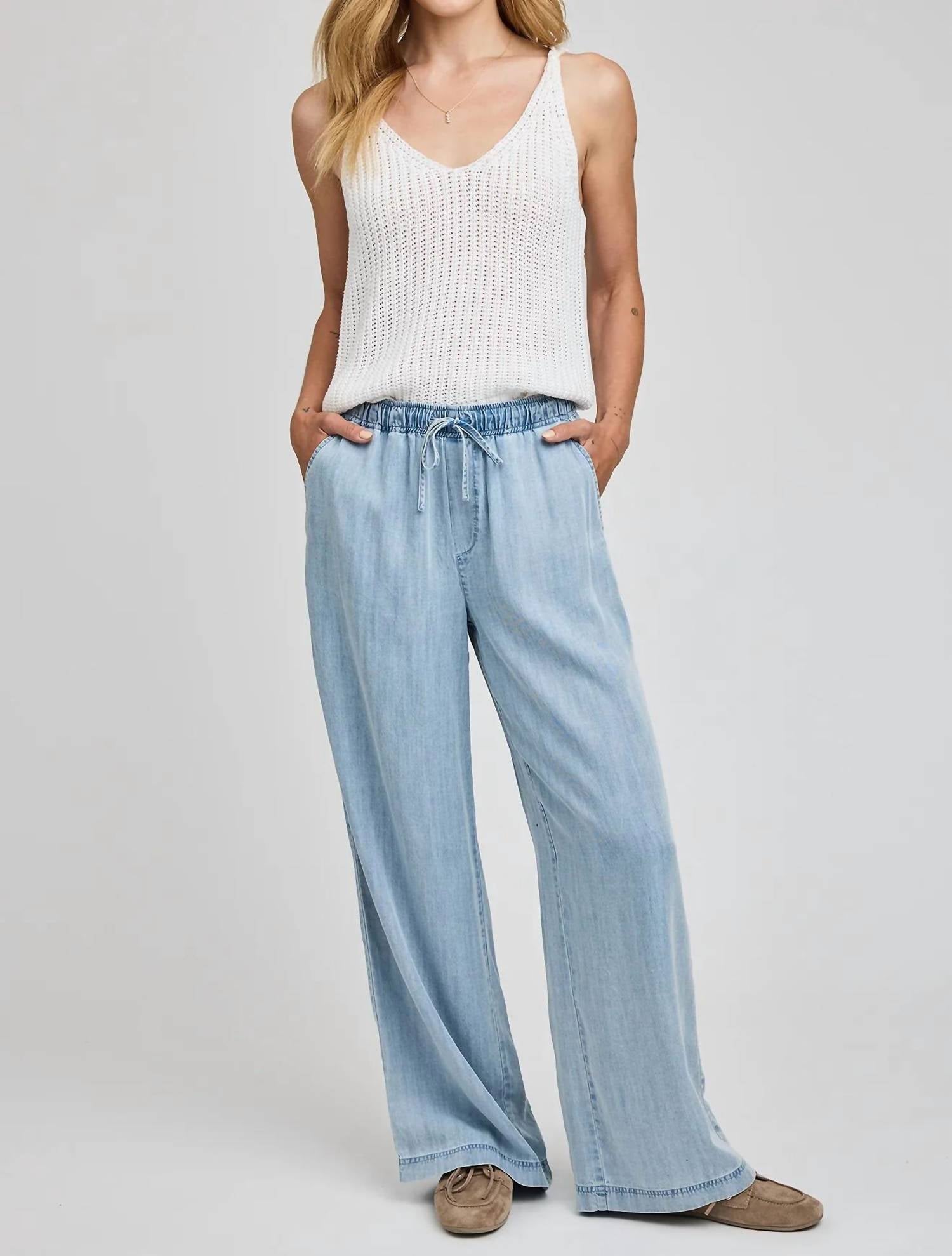 Gentle Fawn - Camille Elastic Waist Pants
