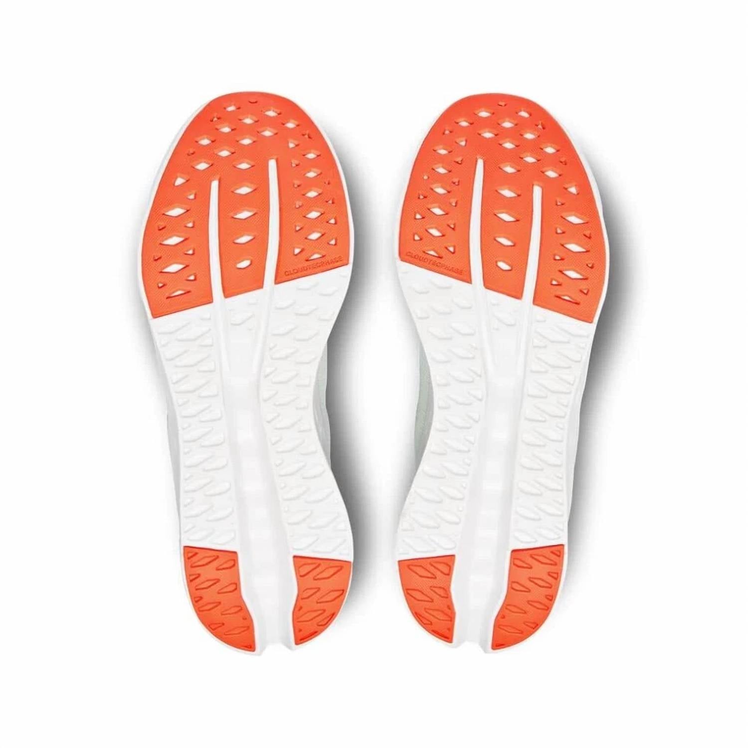 On Men's Cloudsurfer Shoe in creek white - men's sneaker - alternate view