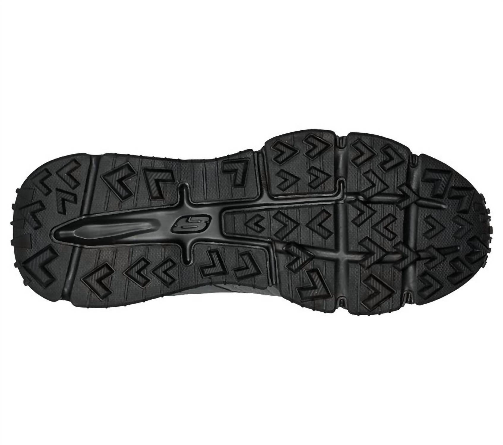 Skechers Men's Skech Air Envoy Shoes in grey black - men's sneaker - alternate view