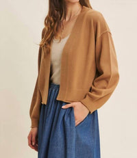 In February - Timeless Waffle Cardigan