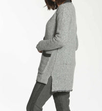 Label+Thread - Women's Boucle Snap Cardigan