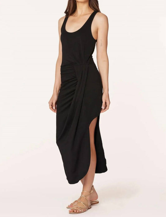 Bobi - Pleated Skirt Tank Dress