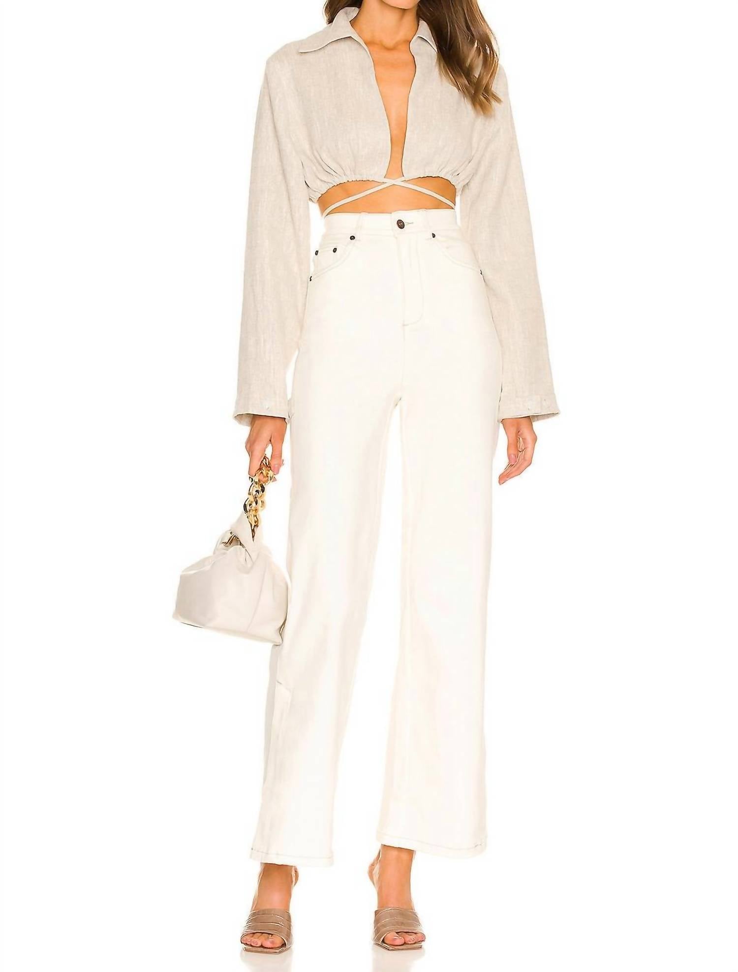 Misha - Julio High Rise Wide Leg Pant