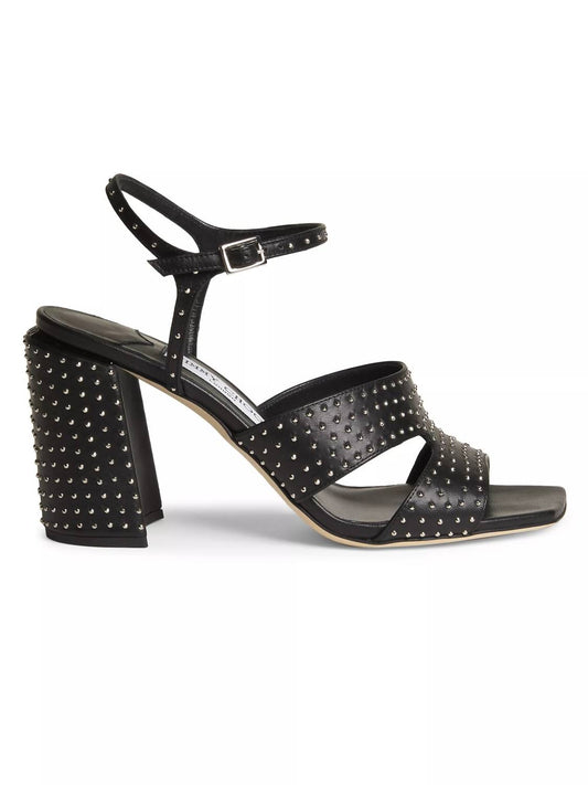 Jimmy Choo - ELLISON 85MM STUDDED SANDAL