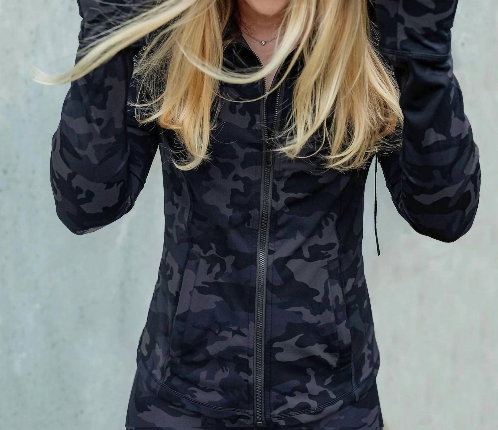 Lilac Blonde - Abigail Hooded Jacket