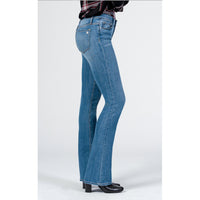 BLACK ORCHID India Slim Boot Jeans in do it for love - women's jeans