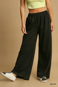 Umgee - No Lining Neo Knit Pull On Sweatpants
