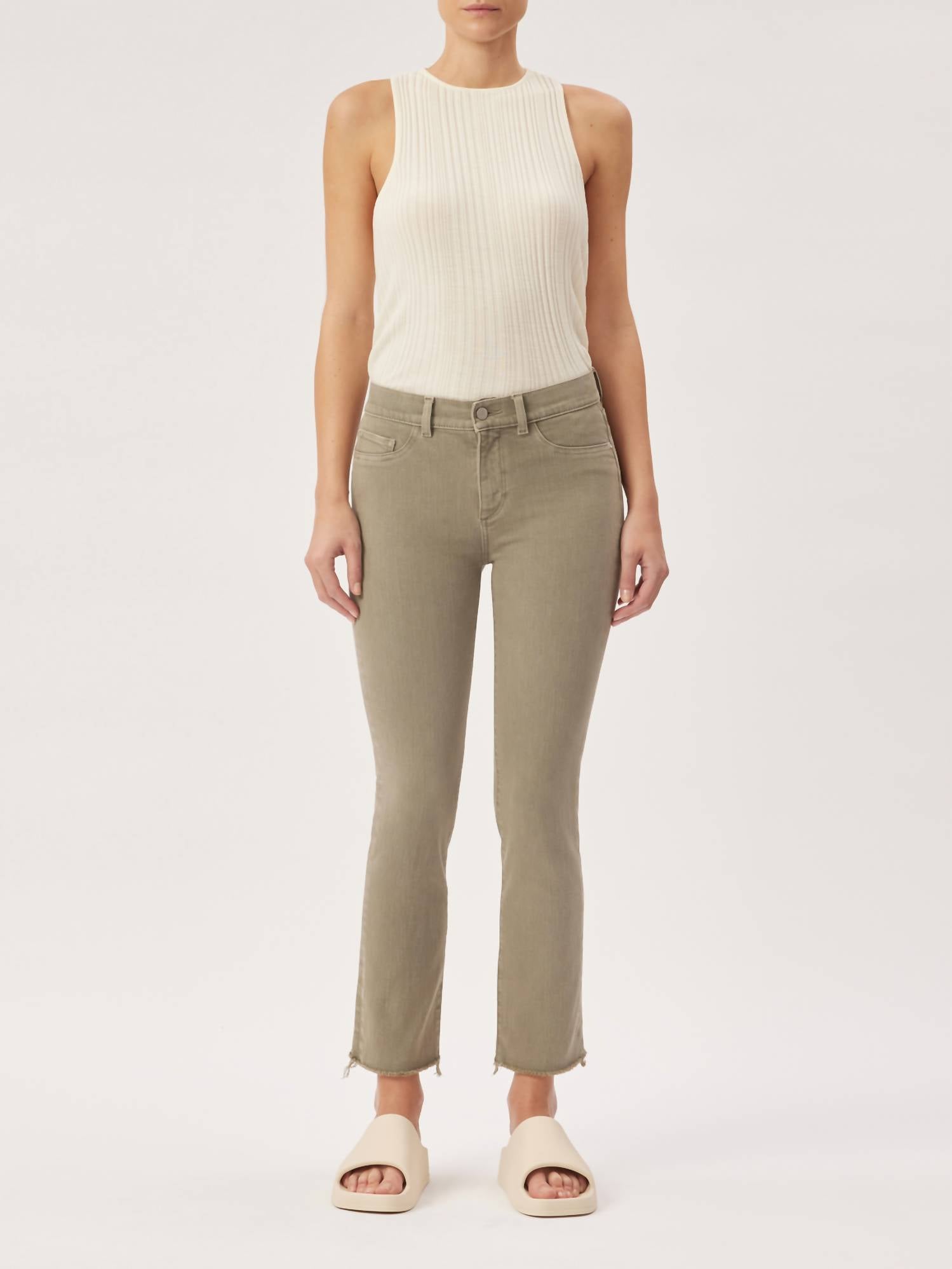 Dl1961 - Women'S - Mara Straight: Mid Rise Instasculpt Ankle