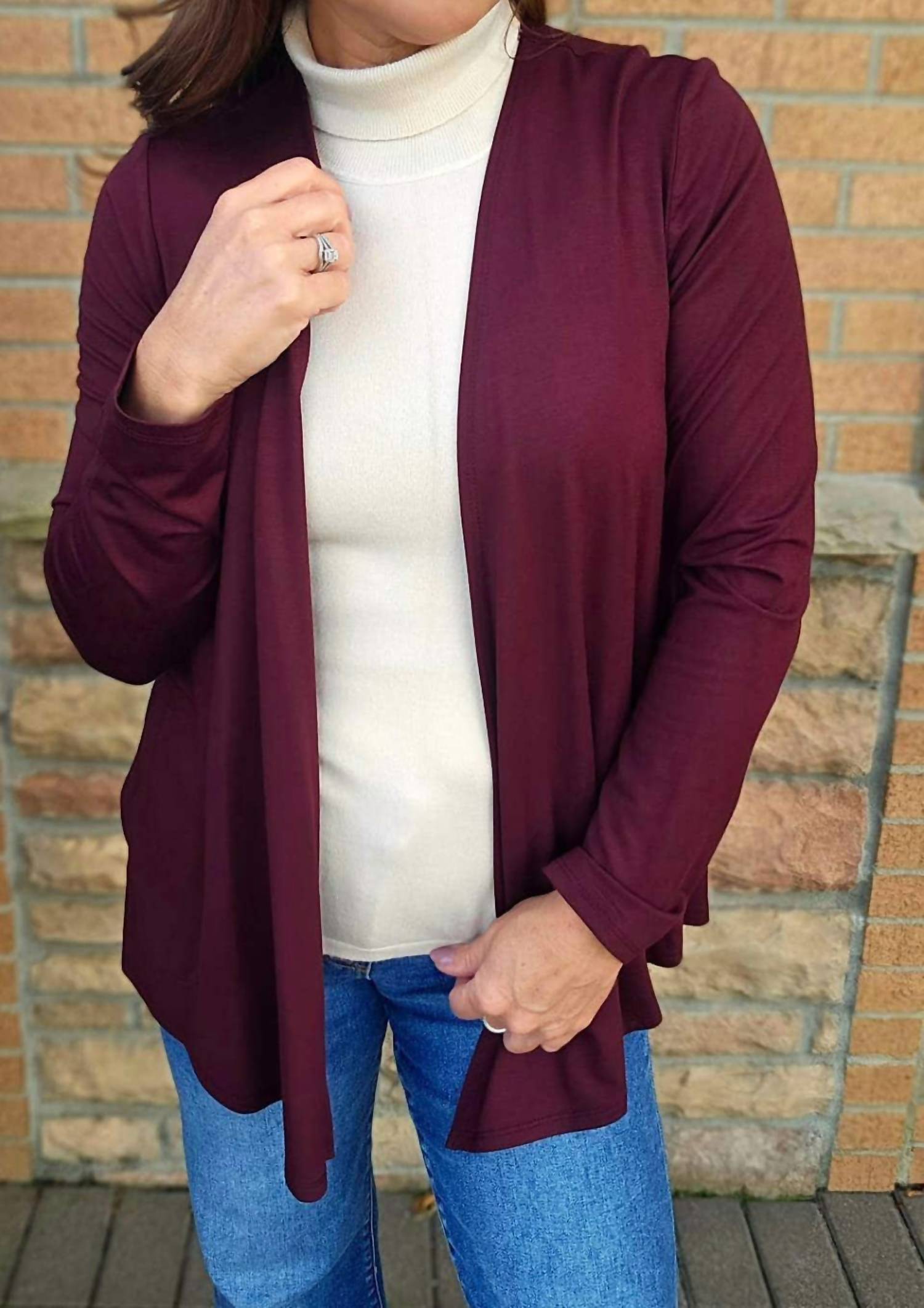 Pure Essence - Autumn Veil Lightweight Cardigan