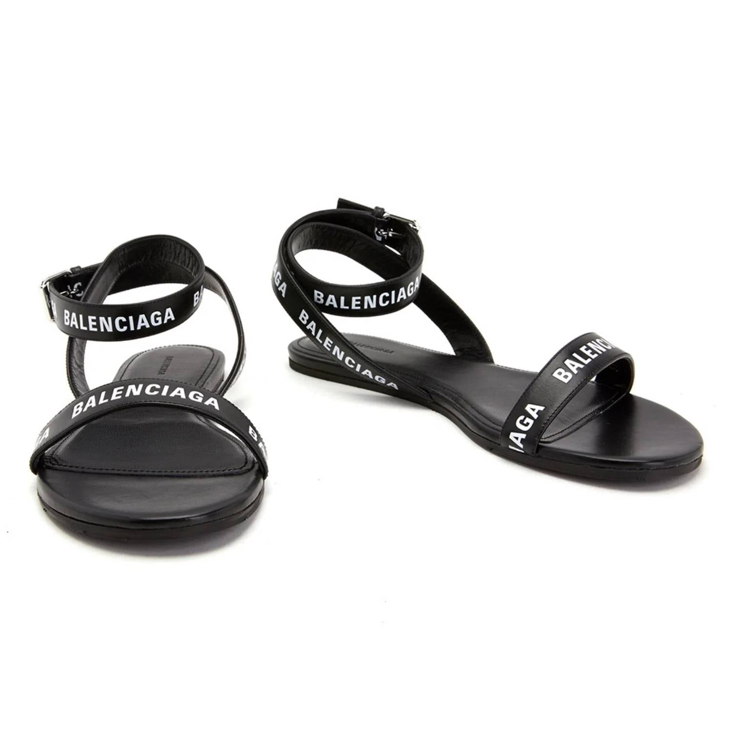 Balenciaga - Women's Round Flat Sandals
