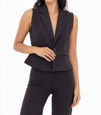 Mono B - Button Down Stretch Vest