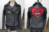 MAURITIUS Cynthia Heart Breaker Jacket in black - women's jacket - detail view