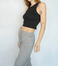 Lna - Maya Cotton Rib Tank Top