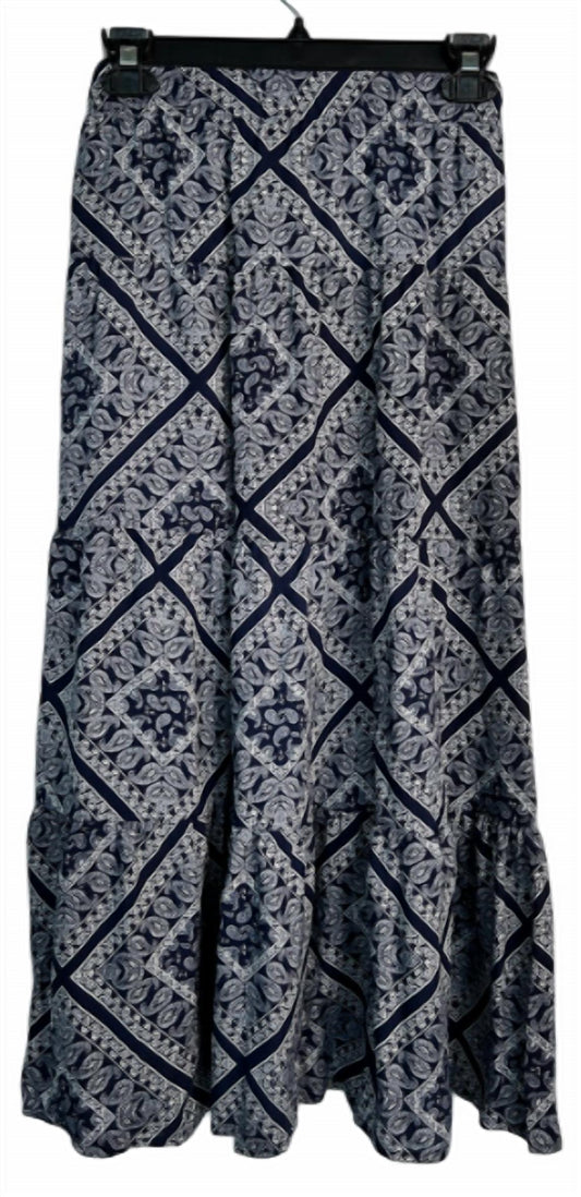 Aqua - Tiered Midi Skirt