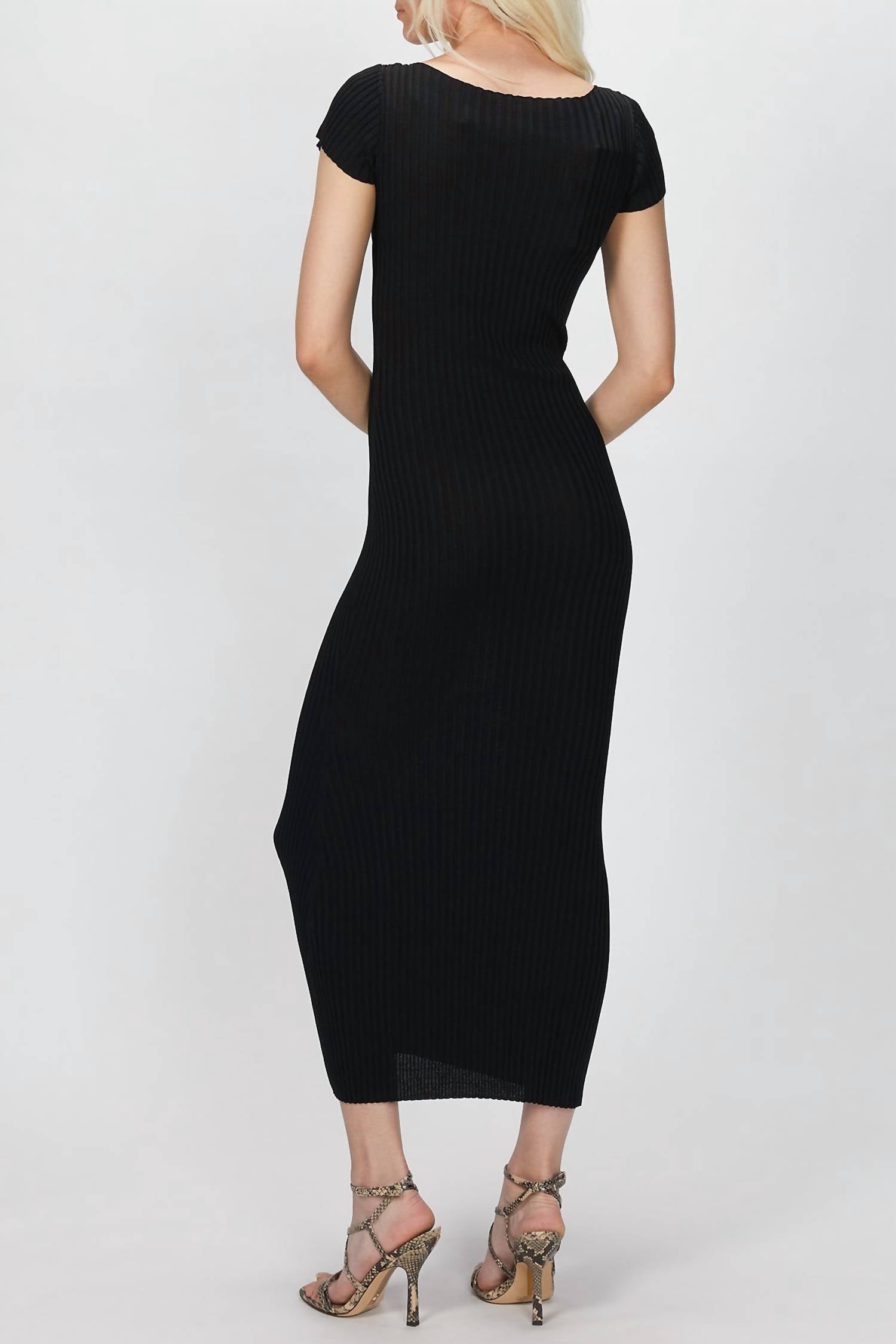 MILLIE KNIT MIDI DRESS