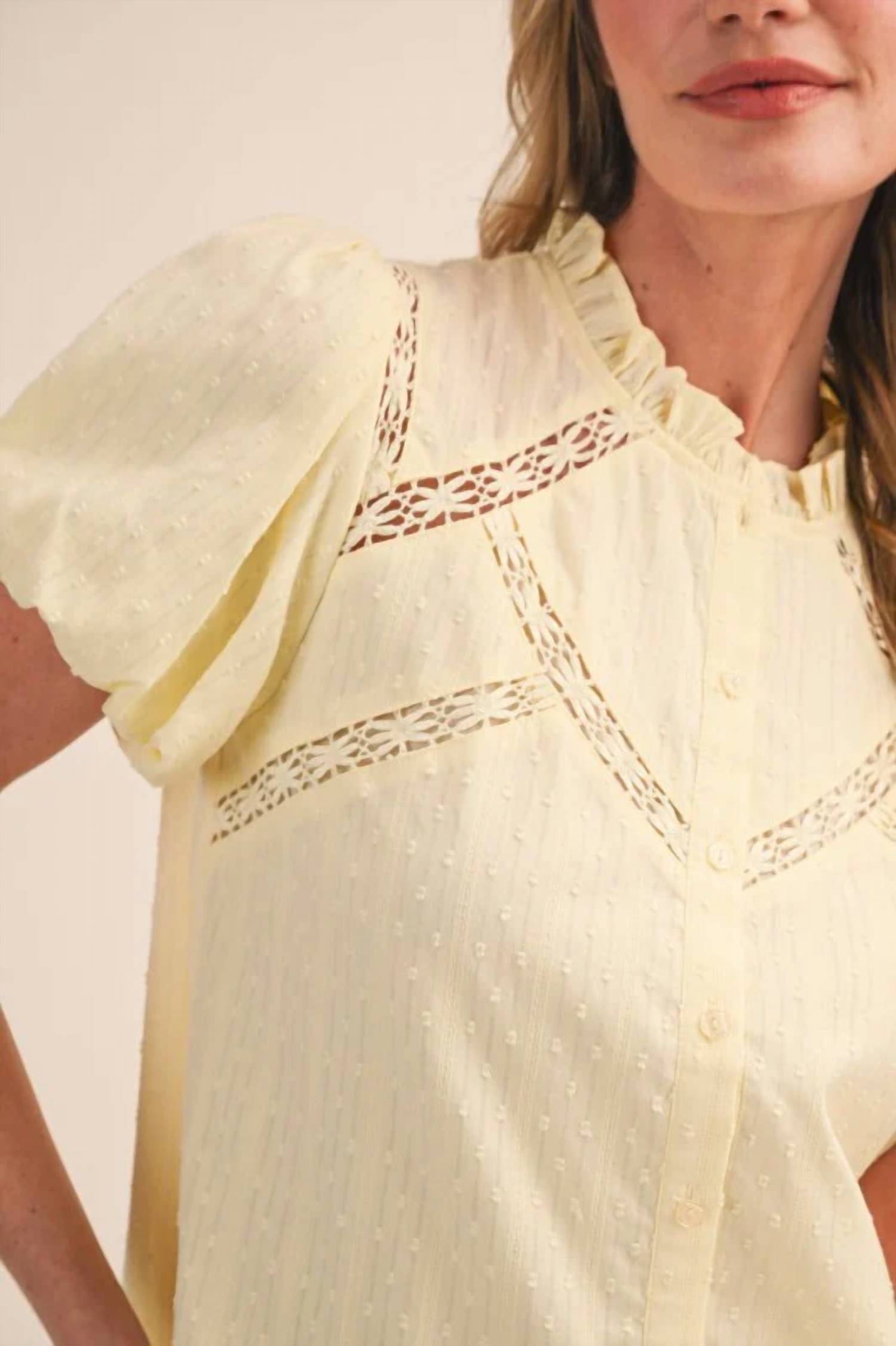 &Merci - Daisy Button-down Top
