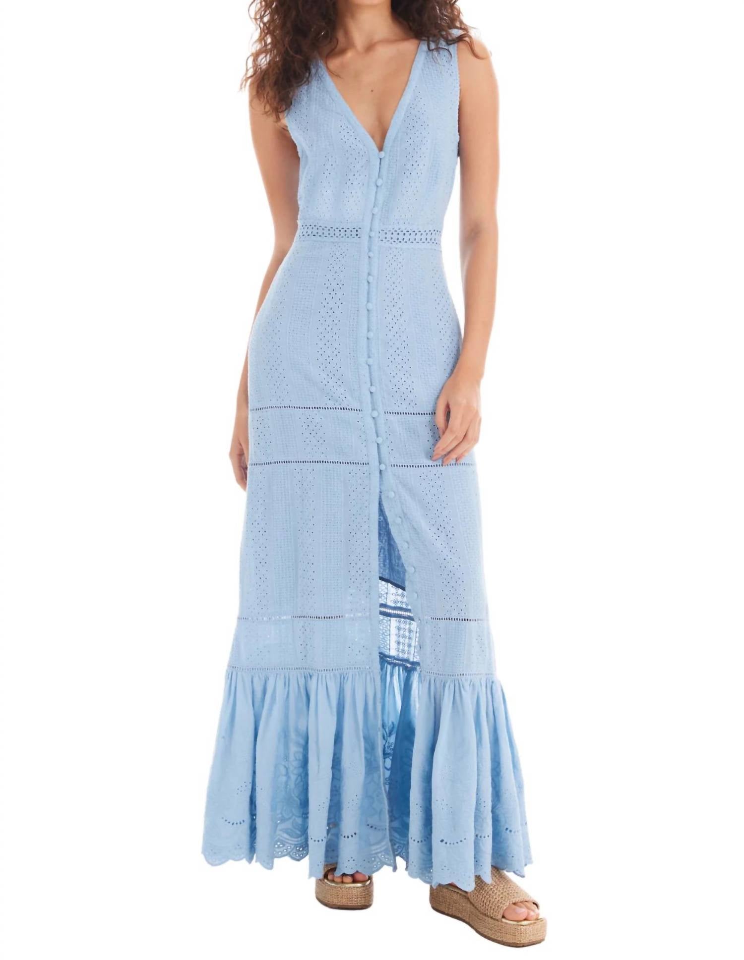 Allison New York - Eyelet Aspen Dress
